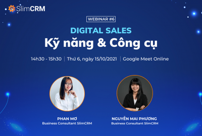 Webinar 06 "Digital Sales: Kỹ năng và công cụ"