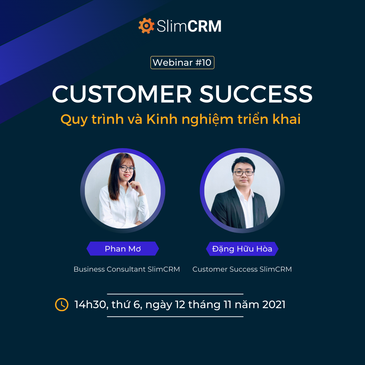 Webinar 10: Customer Success - Quy trình và kinh nghiệm triển khai
