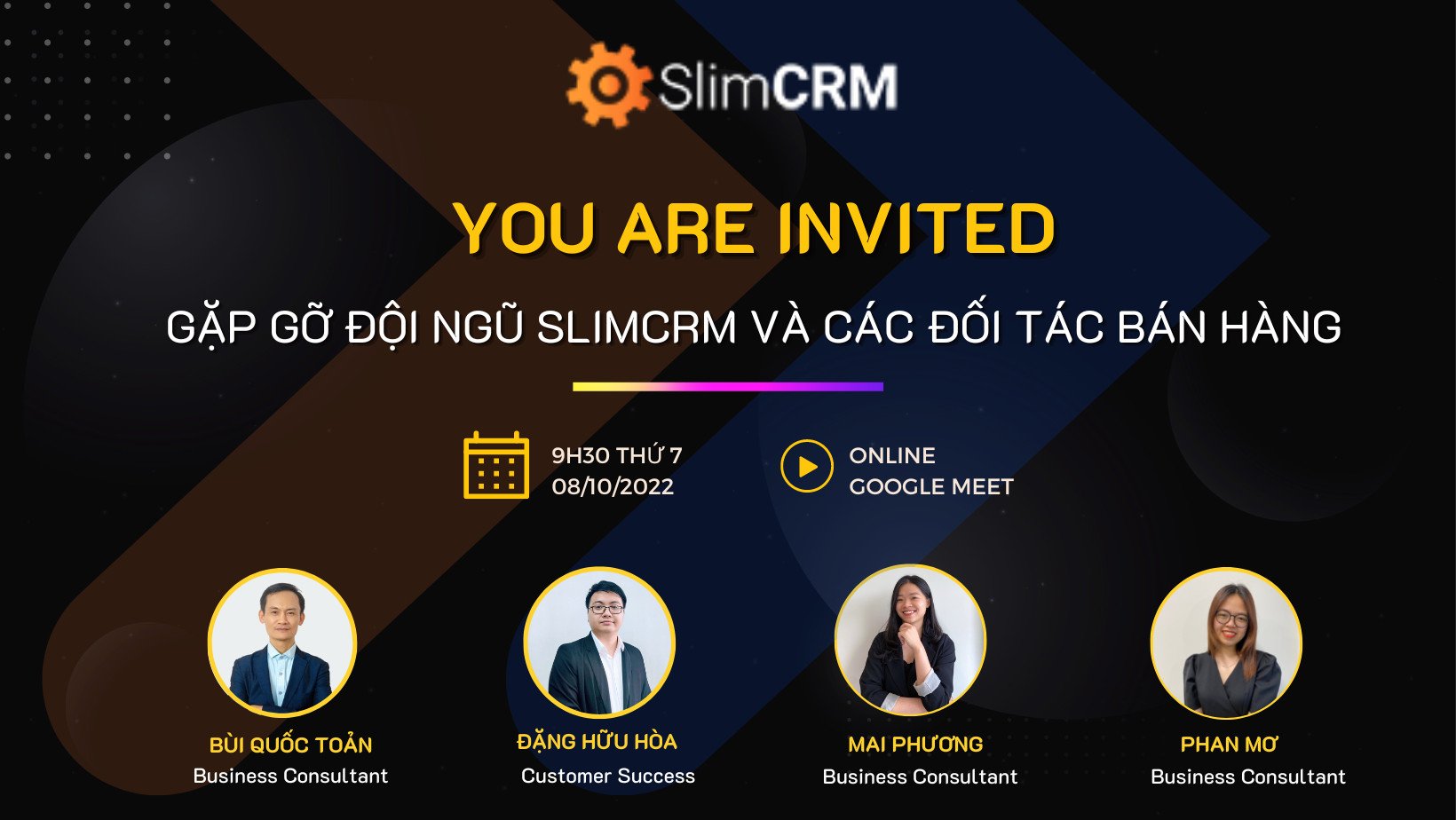 [Thư mời] Business Partner Meeting