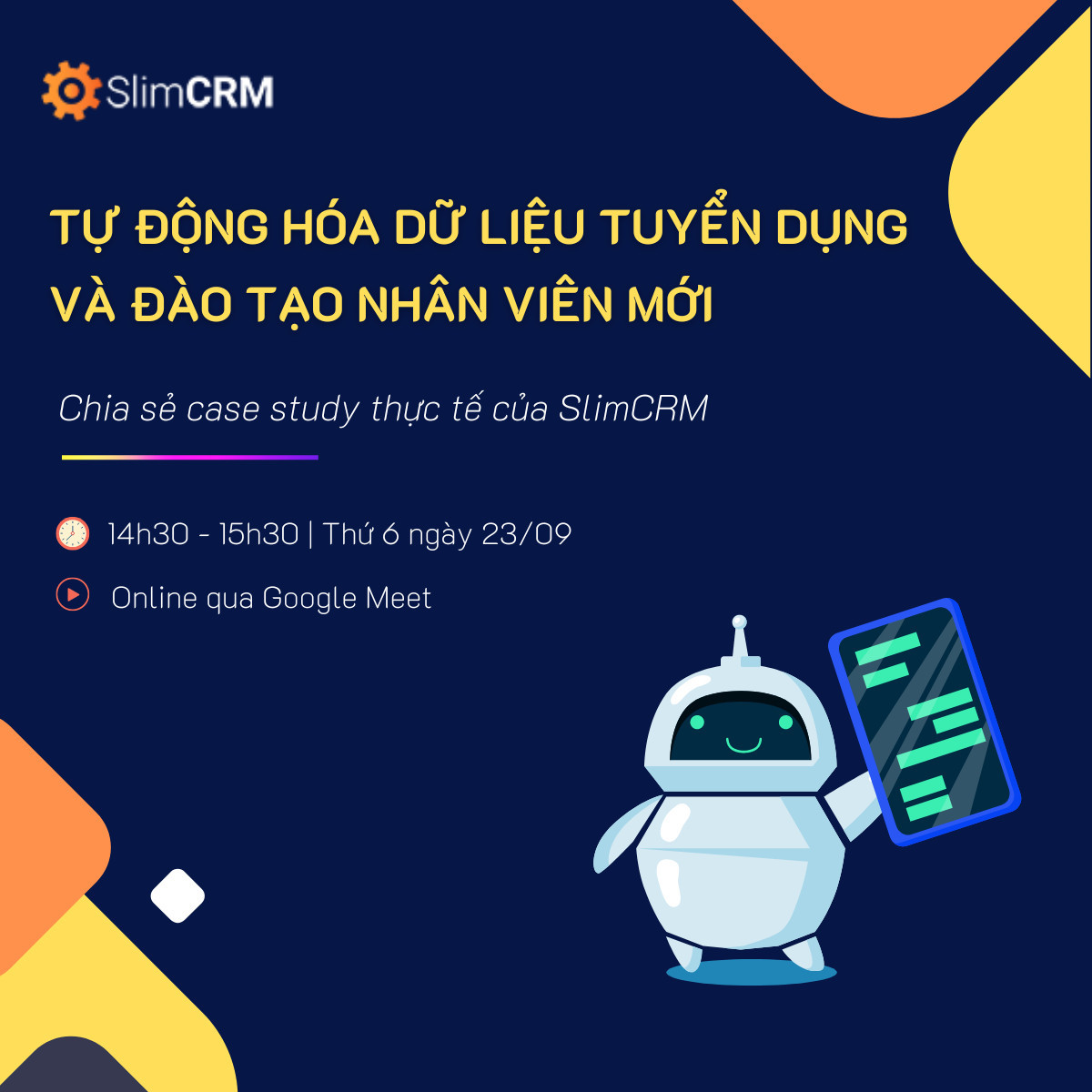 [ Webinar ] Tự Động Hóa Dữ Liệu Tuyển Dụng Và Đào Tạo Nhân Viên Mới