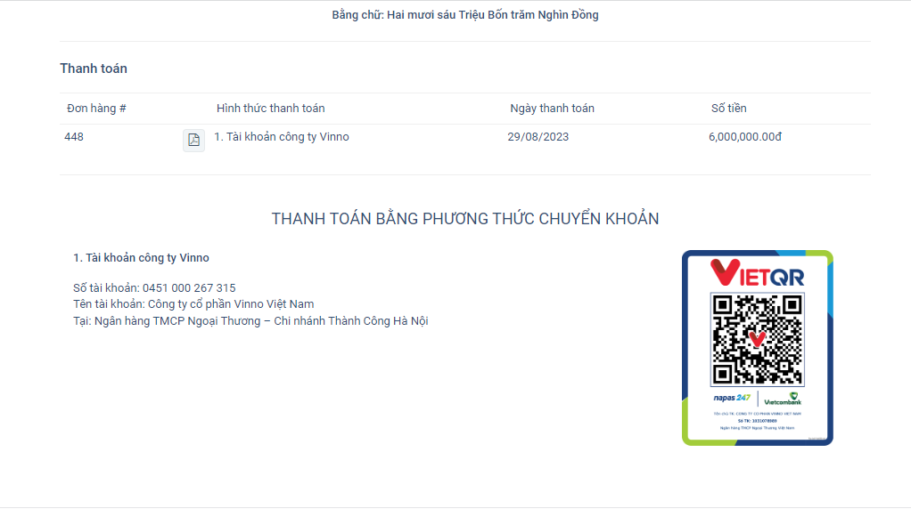 SlimCRM Update Tính Năng Gắn Mã QR Code