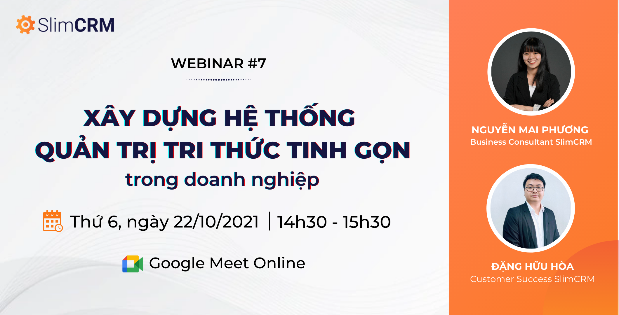 Webinar 07: Xây dựng hệ thống Quản trị tri thức tinh gọn trong doanh nghiệp